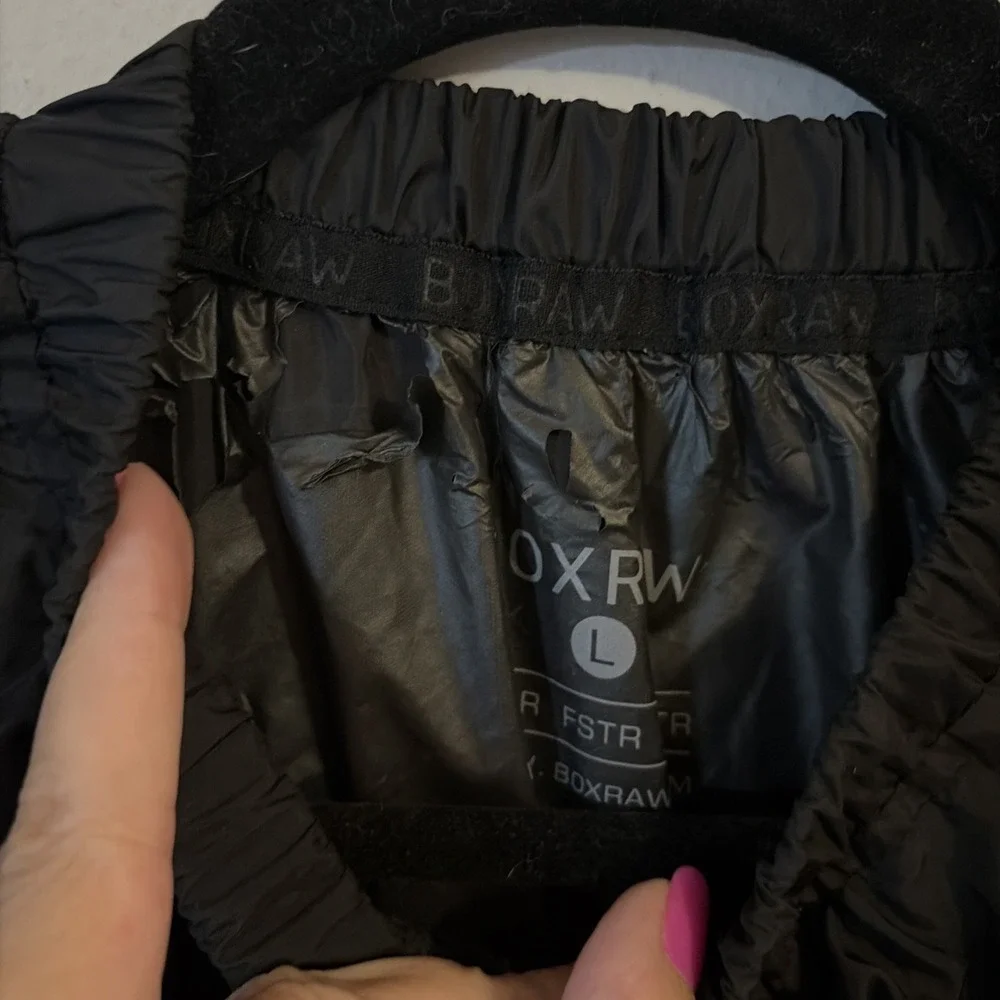 Boxraw Hagler Sauna Training Suit Top Size L Color Black